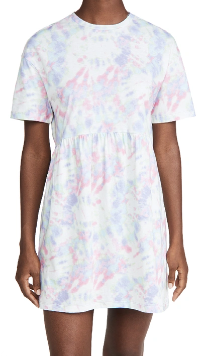 Shop Olivia Rubin Roxie Tie Dye Dress In Pastel Tie Dye