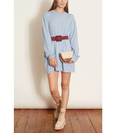 Shop Extreme Cashmere Hein Cashmere Sweater In Sky In Blue