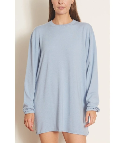 Shop Extreme Cashmere Hein Cashmere Sweater In Sky In Blue