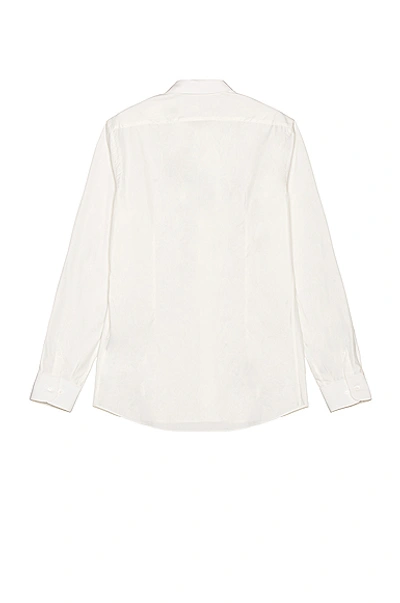 Shop Off-white Pascal Skeleton Basic Shirt In White Light