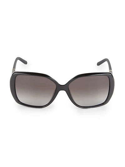 Shop Chloé 58mm Square Sunglasses In Tortoise