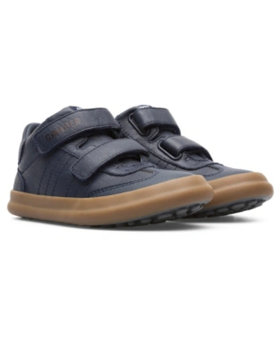 Shop Camper Little Boys Pursuit Stay-put Sneakers In Navy