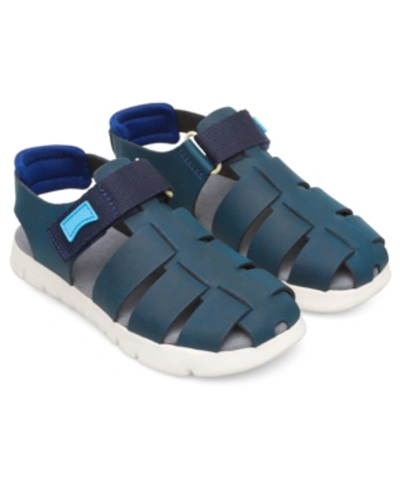 Shop Camper Little Boys Oruga Sandals In Blue