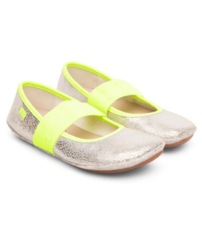 Shop Camper Little Girls Right Ballerina Shoes In Gray