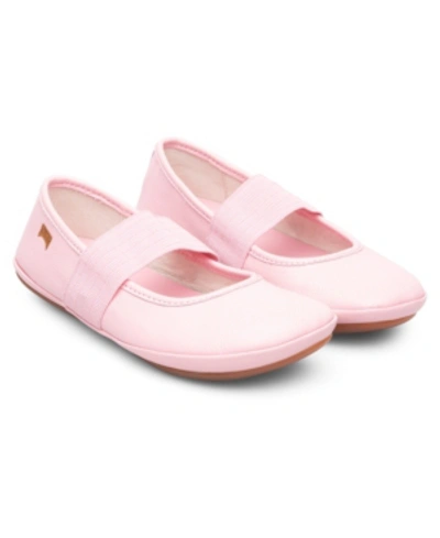 Shop Camper Little Girls Right Ballerina Shoes In Pink