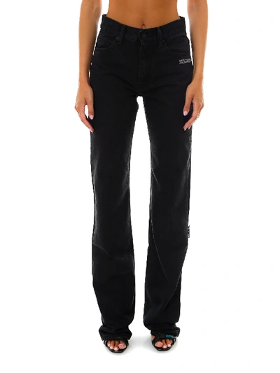 Shop Off-white Jeans In Black