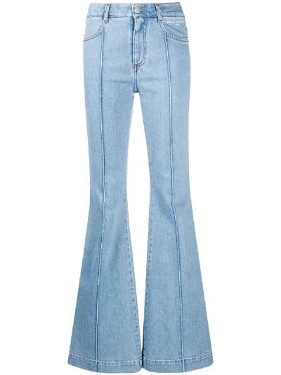 Shop Stella Mccartney The '70s Flare Jeans In Blue