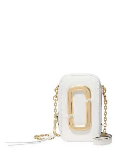 Shop Marc Jacobs The Hot Shot Crossbody Bag In White