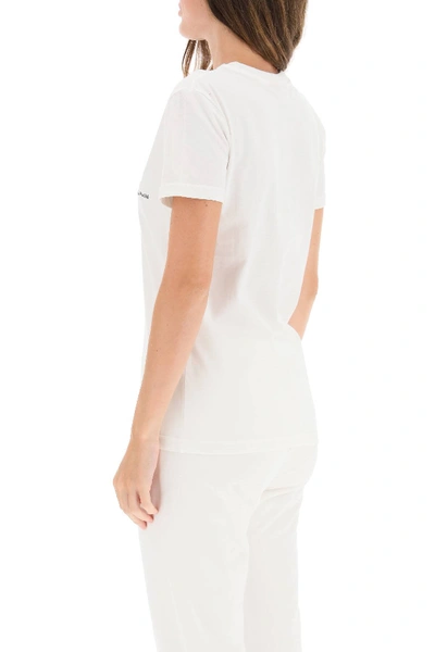 Shop Chiara Ferragni T-shirt Cfmascotte Embroidery In White