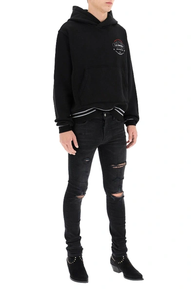 Shop Amiri 0 In Black,grey,red