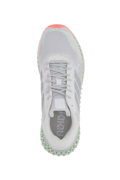 Shop Adidas Originals 4d Run 1.0 Sneakers In White,green,fuchsia