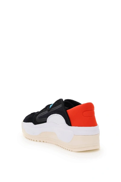 Shop Y-3 Hokori Ii Sneakers In Black,light Blue,red