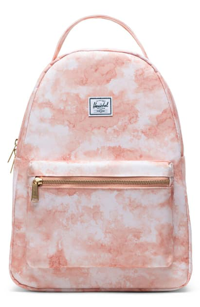 herschel nova mid volume pink backpack