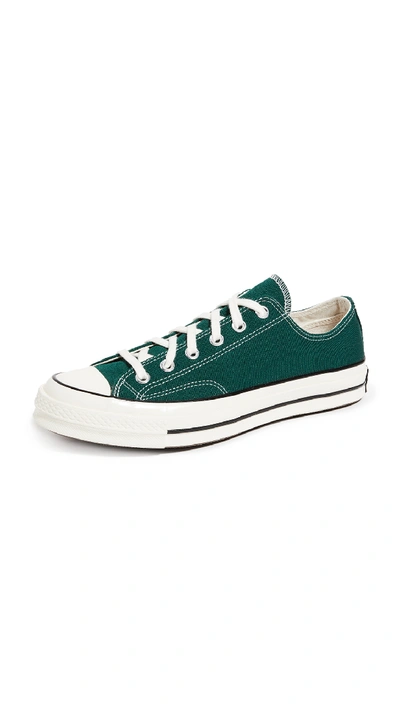 Shop Converse Chuck 70 Canvas Sneakers In Midnight Clover/egret/black