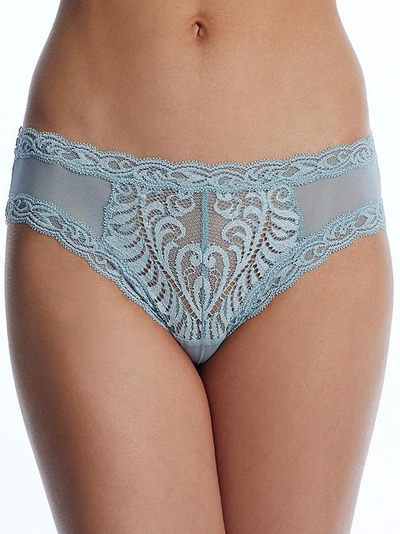 Shop Natori Feathers Hipster In Sea Breeze