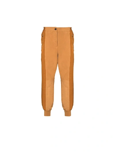 Shop Haider Ackermann Panelled Track Pants In Orange
