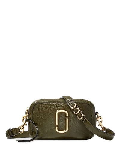 Shop Marc Jacobs The Softshot 17 Crossbody Bag In Green