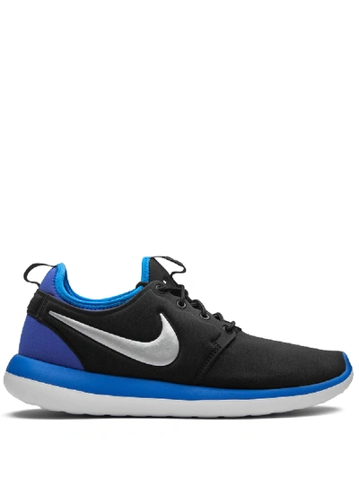 Shop Nike Roshe 2 "black/photo Blue" Sneakers