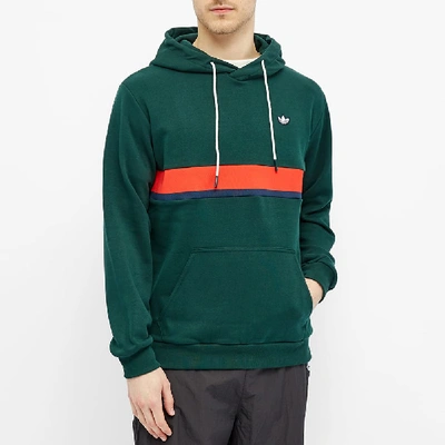 Adidas Originals Green Hoodie 'samstag' Sweatshirt | ModeSens