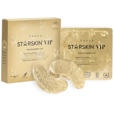 Shop Starskin Vip The Gold Mask Eye Revitalizing Luxury Gold Foil Eye Masks (5 Pairs)