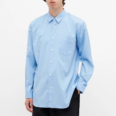 Shop Comme Des Garçons Shirt Comme Des Garcons Shirt Forever Classic Shirt In Blue
