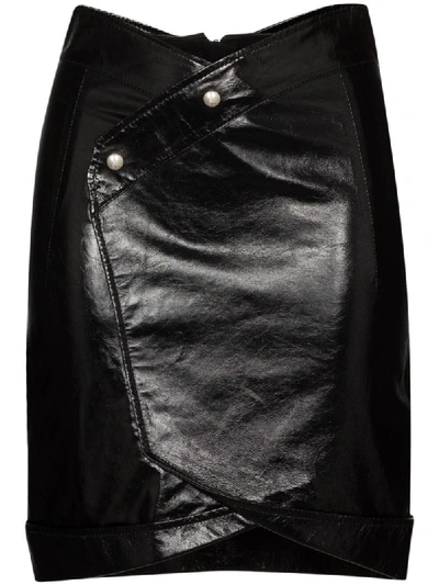 Shop Rta Paloma Mini Skirt In Black