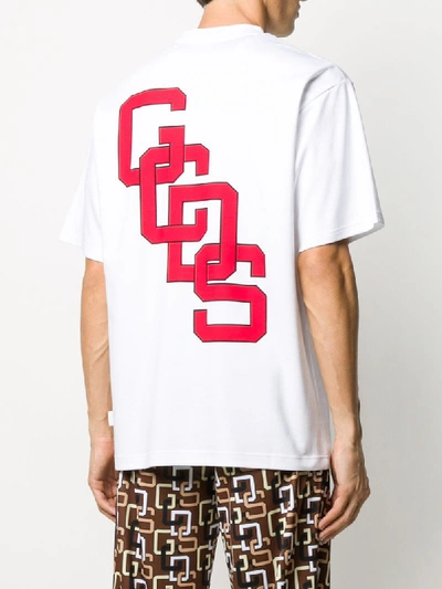 Shop Gcds T-shirt Mit Logo-print In White