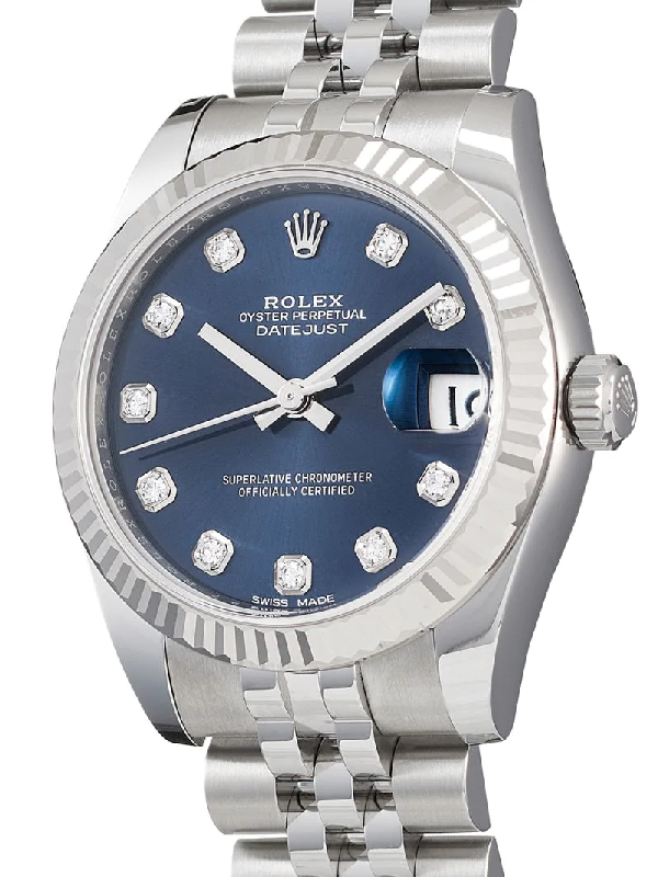 Rolex 2020 Unworn Oyster Perpetual Datejust 31mm In Blue | ModeSens