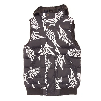 Shop Givenchy Padded Vest Jacket In B Nero