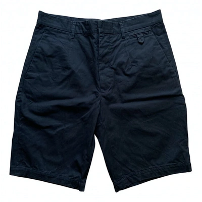 Pre-owned Prada Black Cotton Shorts