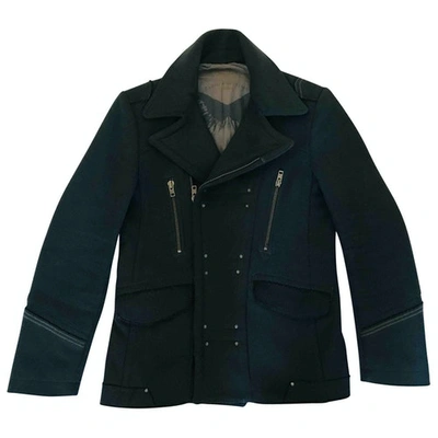 Pre-owned Zadig & Voltaire Black Wool Coat