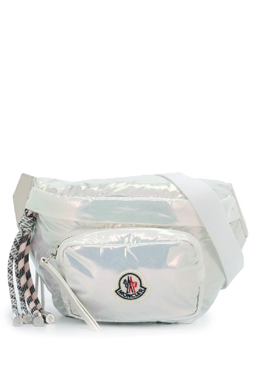 Shop Moncler Felicie Belt Bag In White
