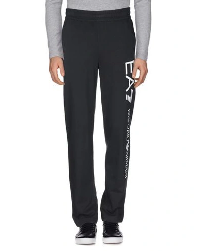 Ea7 Casual Pants In Black