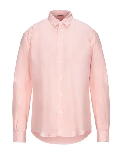 Shop Barena Venezia Solid Color Shirt In Pink