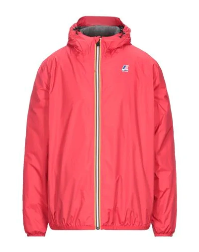 Shop K-way Jackets In Red