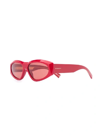 Shop Givenchy Cat-eye Frame Sunglasses In Red