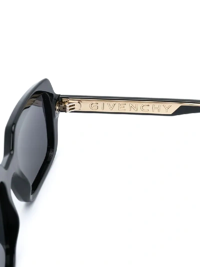 Shop Givenchy Oversize Tinted Sunglasses In Black