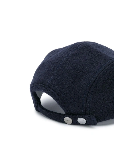 Shop Jacquemus La Casquette Wool Hat In Blue