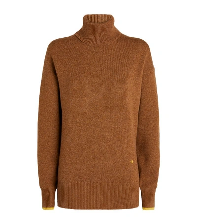 Shop Victoria Beckham Cashmere Rollneck Sweater