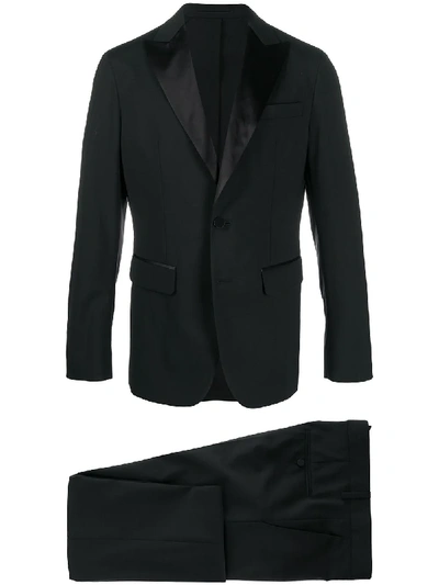 Dsquared2 Two-piece Slim Suit In Black