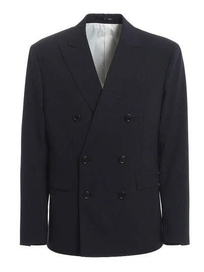 Shop Dsquared2 Boston Suit In Dark Blue