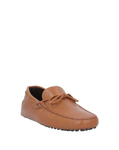 Tod's Loafers In Camel
