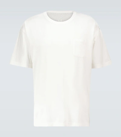 Shop Visvim Jumbo Cotton T-shirt In White