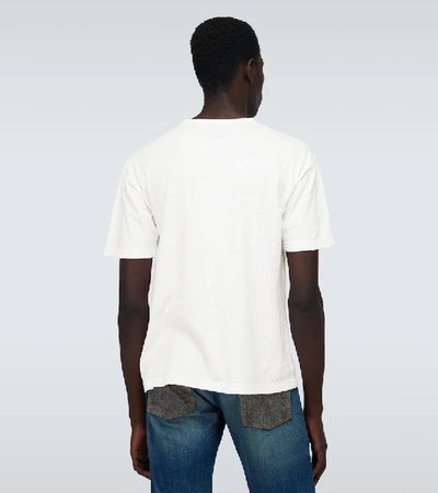 Shop Visvim Jumbo Cotton T-shirt In White