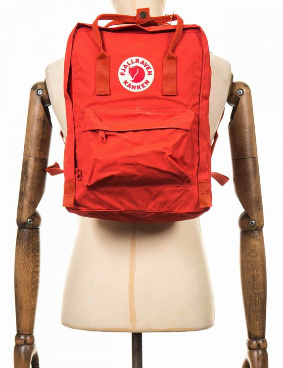 red fjallraven backpack