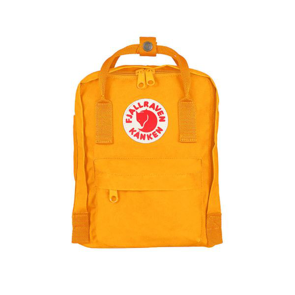 warm yellow mini kanken