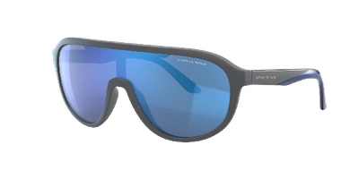 Shop Armani Exchange Man Sunglasses Ax4099s In Blue Mirror