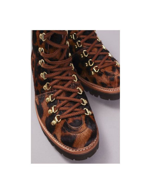 grenson nanette leopard print