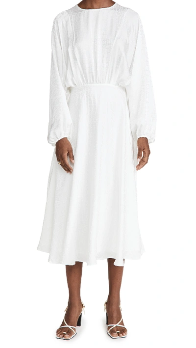 Shop Anine Bing Serena Dress In White