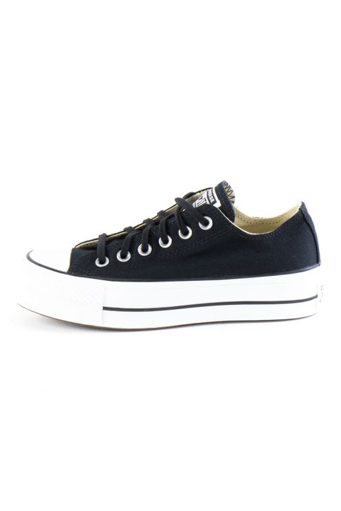 Converse Women's Chuck Taylor All Star Lift Clean Low-top Platform Sneakers  In Black/white | ModeSens
